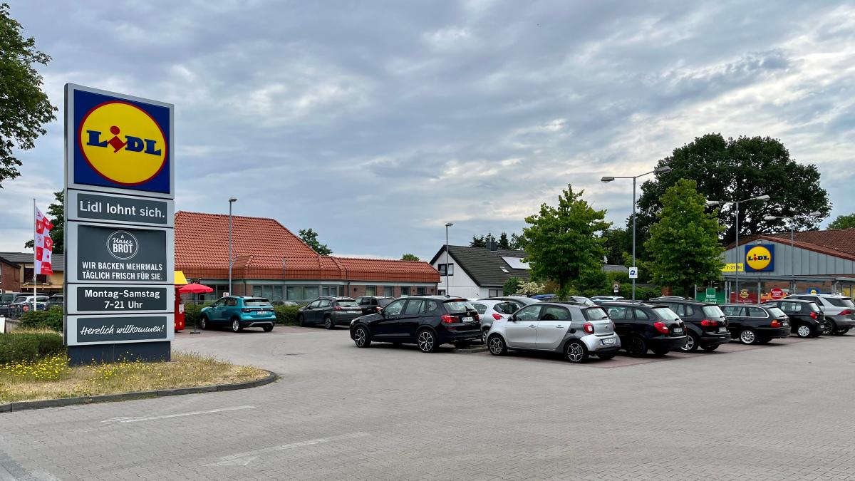 Discounter Lidl plant Neubau in Fockbek bei Rendsburg
