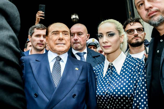Silvio Berlusconi und Marta Fascina im September 2022.