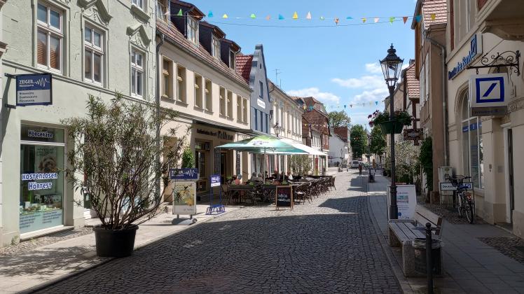 Bäckerstraße in Perleberg