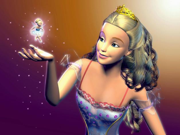 Hier siehst du einen der älteren Filme – „Barbie in: Der Nussknacker“ – aus dem Jahr 2001, in dem die Figuren computeranimiert sind.