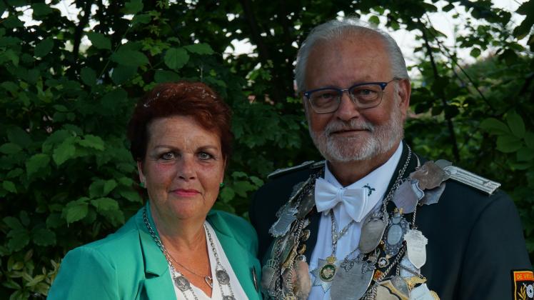 Cornelis und Henriette Leising sind das neue Königspaar im Schützenverein Nahne.
