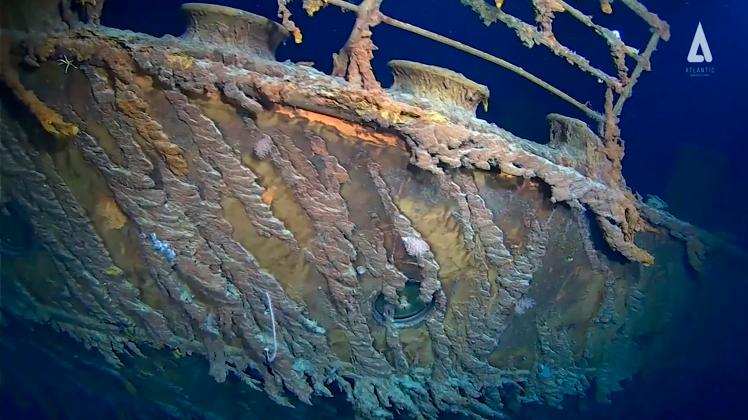 Neue Aufnahmen zeigen Verfall des Titanic-Wracks