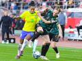 Fußball I Frauen I Saison 2022-2023 I Länderspiel I Deutschland - Brasilien I 11.04.2023 Zweikampf zwischen Geyse da Sil