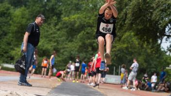 Leichtathletik: Kreismeisterschaften am Schölerberg mit etwa 150 Kindern 