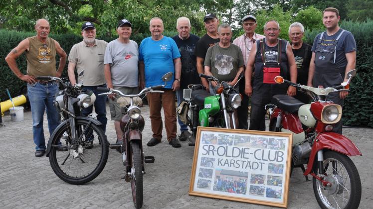 Die Leidenschaft für alte Mopeds und Fahrzeuge verbindet die Mitglieder des SR-Oldie-Club Karstädt.