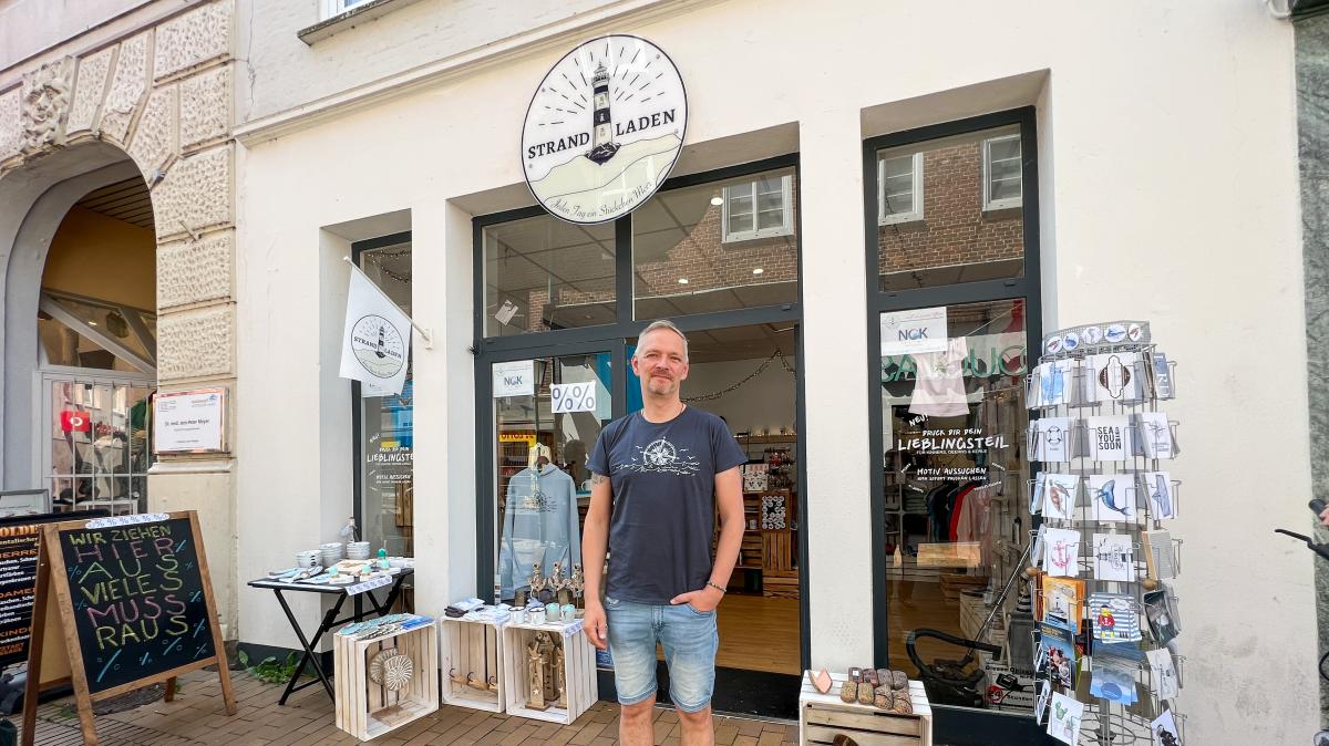 Innenstadt Rendsburg: „Strand-Laden“ zieht nach einem Jahr aus