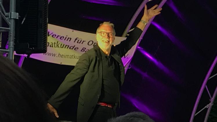 Bad Iburg Wolfgang Trepper beim OpenAirKabarett