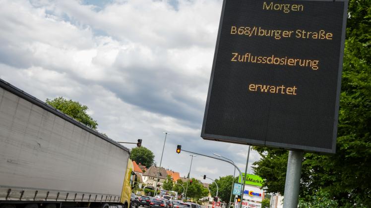 Osnabrück: Die Stadt Osnabrück präsentiert umweltsensitives Verkehrs- und Mobilitätsmanagement (UVM)  an der Iburger Straße.  26.06.2023