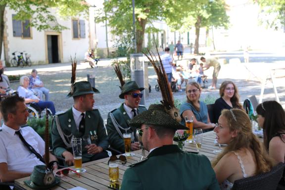 Schützenfest 2023 in Bad Essen: Der Sonntag in Bildern Illustration 