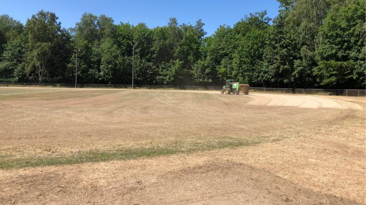 Der KsourEssafSportplatz in Stadtheide hat einen neuen Rasen SHZ