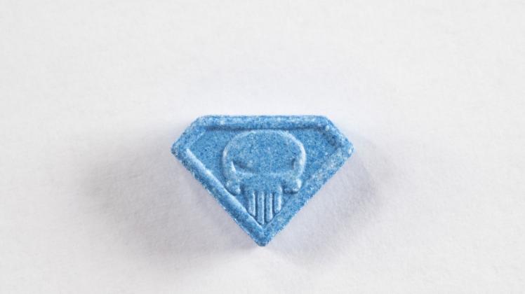 Ecstasy-Pille «Blue Punisher»