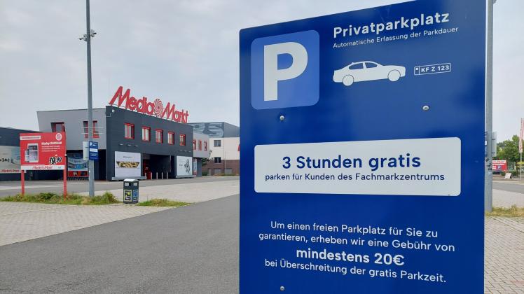 Parkgebühren Parkplatz Media Markt Papenburg