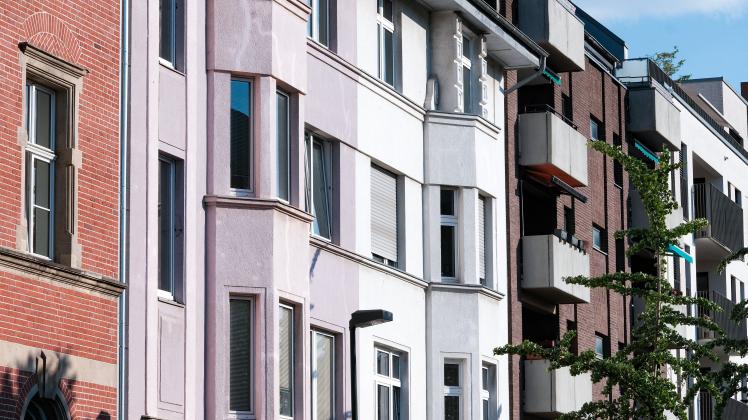 Düsseldorf 15.06.2023 Wohnungen Wohnungsnot Mietswohnung Mieten Mietpreis sozialer Wohnungsbau Immobilien Wohnraummangel
