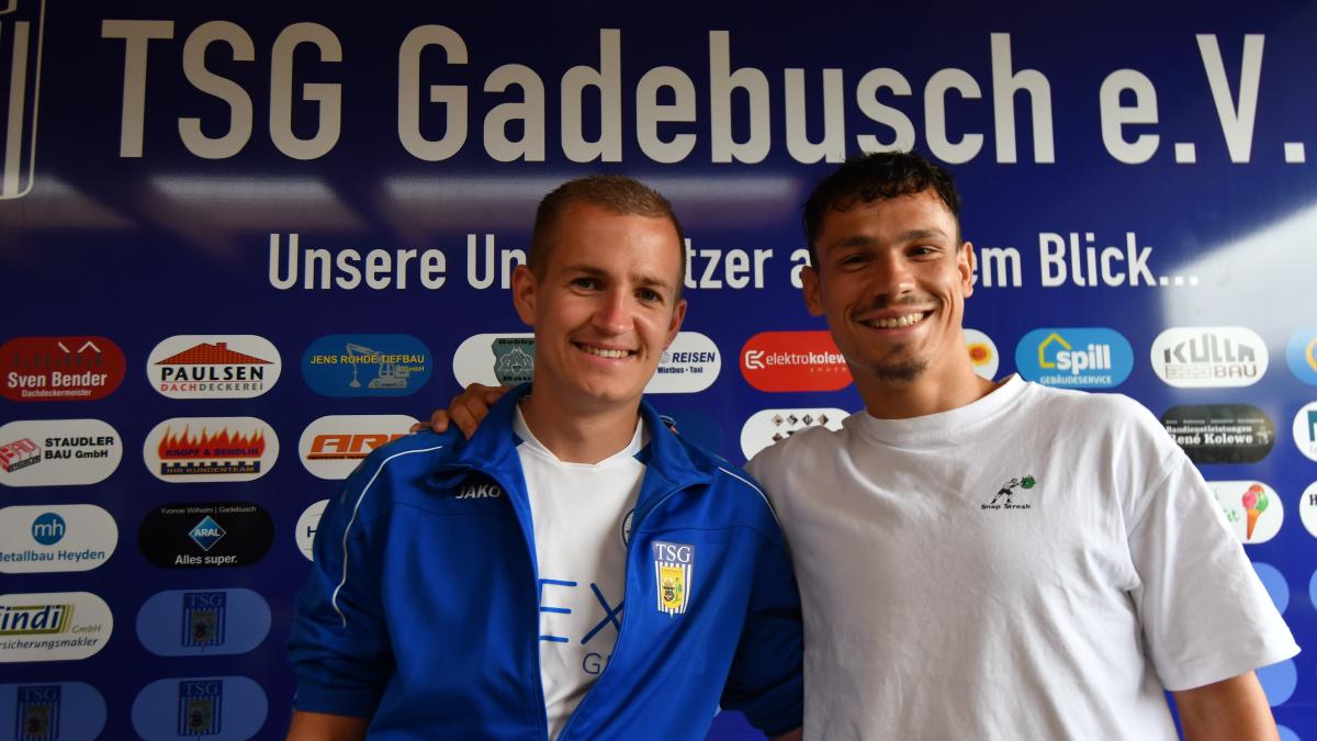 TSG Gadebusch feiert mit Hansa-Spieler Lukas Scherff | SVZ