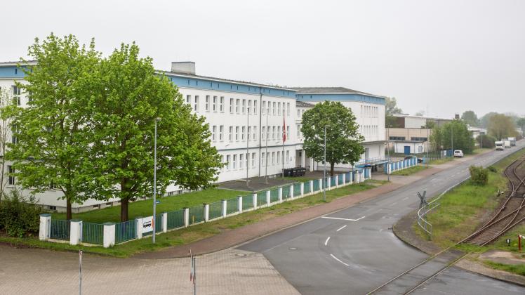 Das ehemalige Firmengelände in der Baustraße in Schwerin