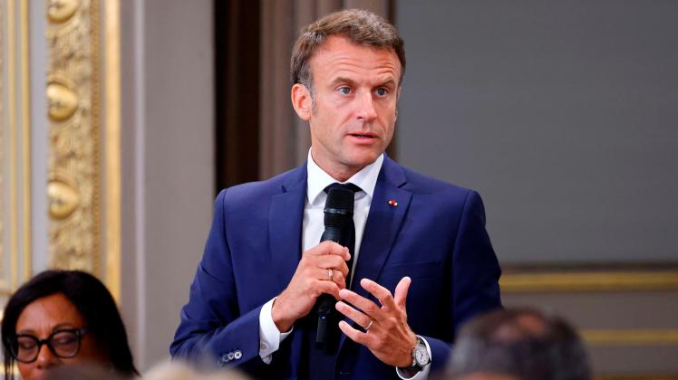 Unruhen in Frankreich - Macron empfängt Bürgermeister