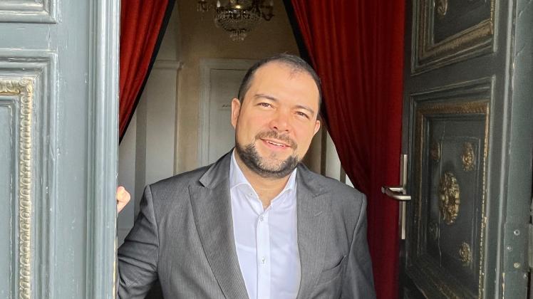 David Esteban erlebt die Elblandfestspiele zum ersten Mal. 