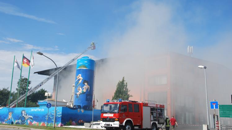 Melle, Feuer, Gesmold, Entsorgungsfirma Wesseler,