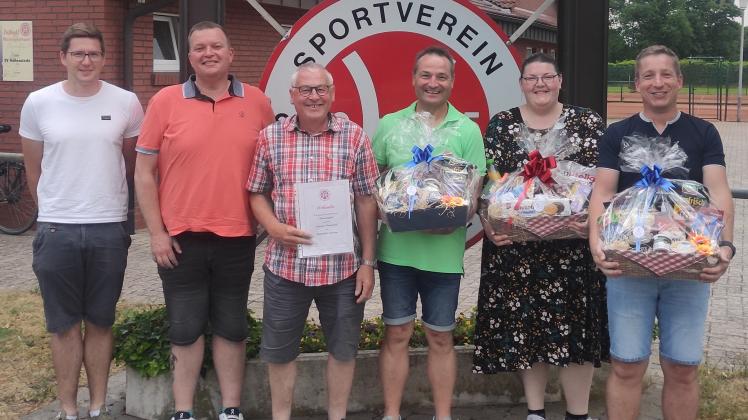 Fürstenau, SV Hollenstede ehrt Mitglieder; Foto: SV Hollenstede