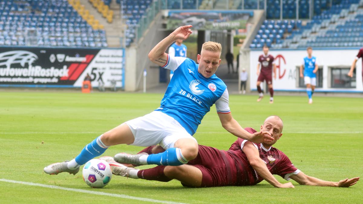 FC Hansa erkämpft ein Unentschieden gegen den BFC Dynamo