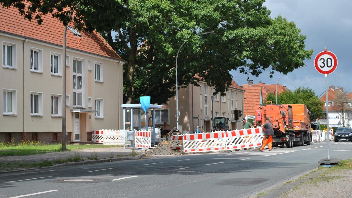 Delmenhorst: Baustelle Am Hasporter Damm Geht In Die Verlängerung | DKO