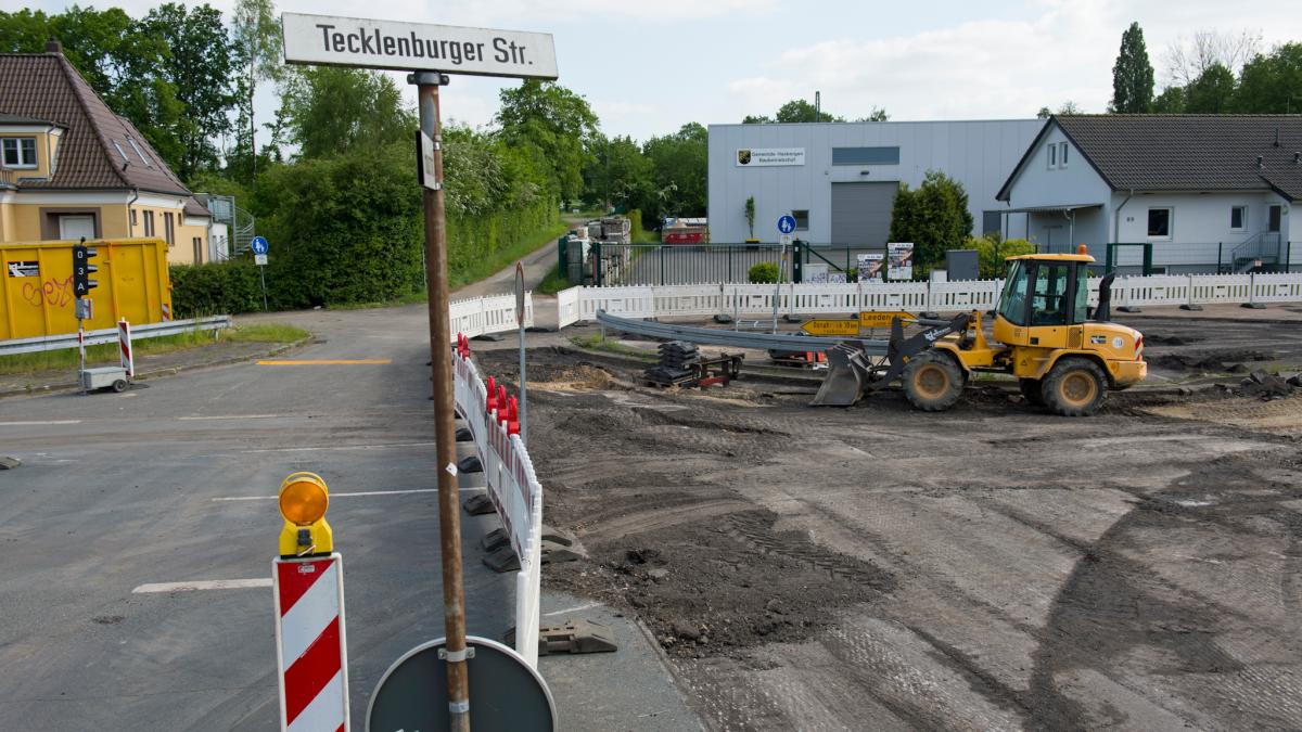 Baustelle Hasbergen: Verkehrsführung Muss Angepasst Werden | NOZ