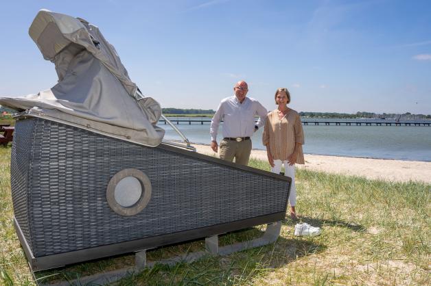 Urlaub an der Geltinger Bucht Übernachten im Strandkorb