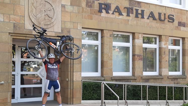 1000 Kilometer mit Rad Piotr Groszkowski fährt nach Hagen aTW