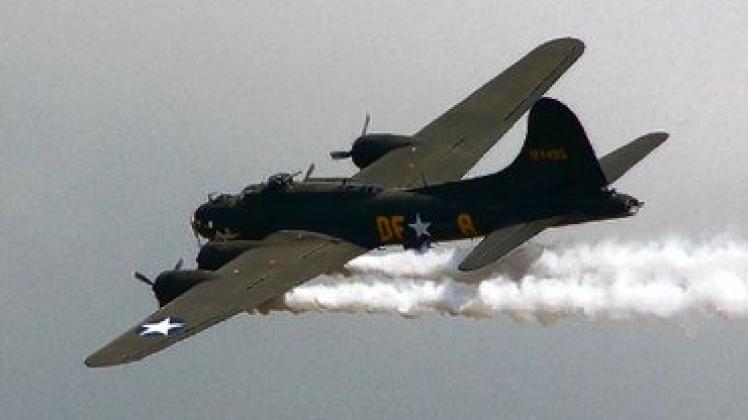 Die B17 war der bekannteste Bomber der US-Luftwaffe und galt als „fliegende Festung“.