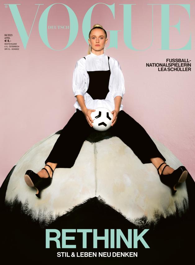 Lea Schüllerwar auch schon auf dem Cover der Modezeitschrift VOGUE.