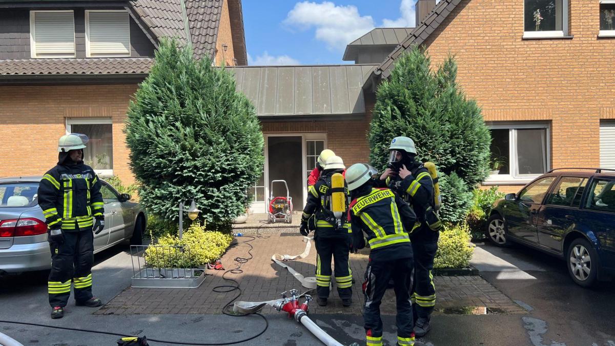 Schmorende Kabel für Feuerwehreinsatz in Glandorf