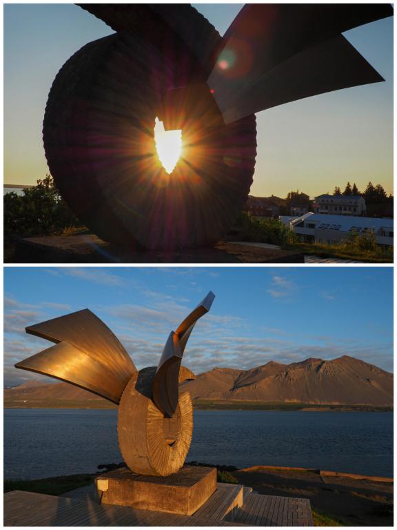 Ausflug zum Brákin-Denkmal im isländischen Borgarnes Markus Gehle