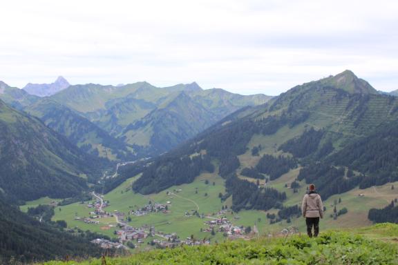 Der Mittelberg im Kleinwalsertal Kerstin Antons