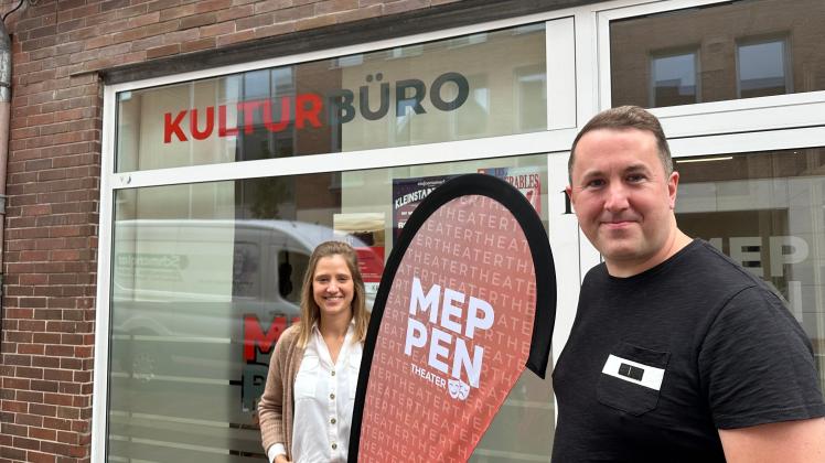 Jennifer Stahl und Michael Potthast sind die neuen Verantwortlichen der Theatergemeinde Meppen.