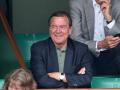 Roland Garros - Gerhard Schroeder - Paris Former German Chancellor Gerhard Schroeder watching a game during the French T