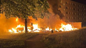 Feuer Carport Schwerin