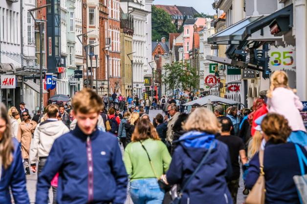 31. August in der Flensburger Innenstadt