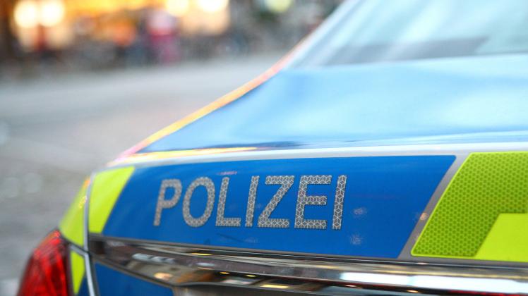 Einsatzwagen der Polizei, Symbolfoto Polizei, Symbolbild Polizei, Peterwagen St. Pauli Hamburg *** Police emergency car,