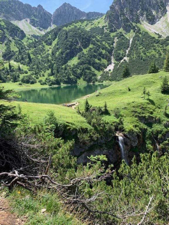 Der Gaisalpsee in Oberstdorf Norbert Meemann