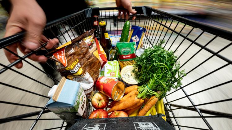 Einkaufen im Supermarkt