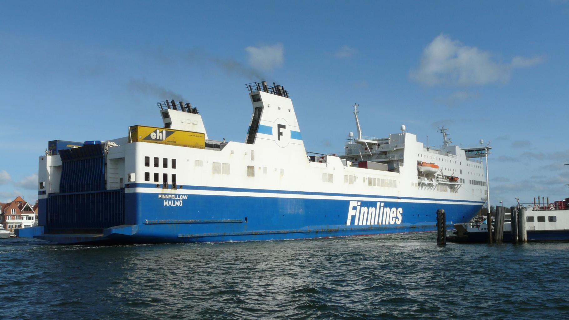 Finnlines steuert neue Fährlinie an