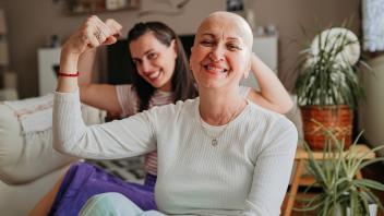 Mother and daughter are fighting cancer