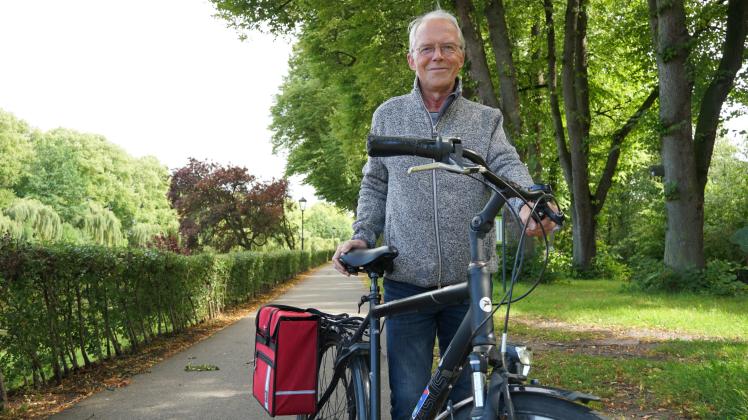Seit 2018 leitet Otto Quaing aus Meppen Radreisen durch das mittlere Emsland. Auf seinen Touren hat er schon einige kuriose Situationen erlebt. 