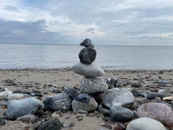 Am Strand in Niendorf Corinna Pohl