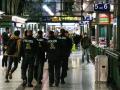 02.11.2019, xfux, Erhoehte Polizeipraesens am Hauptbahnhof Darmstadt nachdem es bei Messel zu Fanauschreitungen zwischen