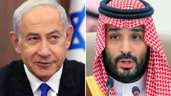 Ministerpräsident Netanjahu und Kronprinz bin Salman