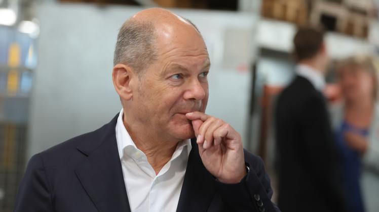 Bundeskanzler Scholz unterwegs in Thüringen