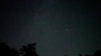Perseiden 2023 über Bad Iburg: Sternschnuppen am Nachthimmel