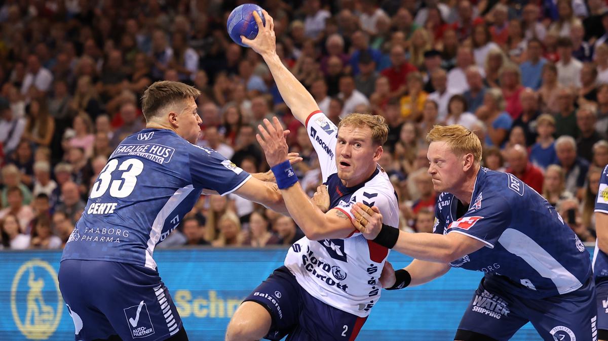 Handball-Testspiel Außen der SG Flensburg-Handewitt bereiten Freude gegen GOG Gudme