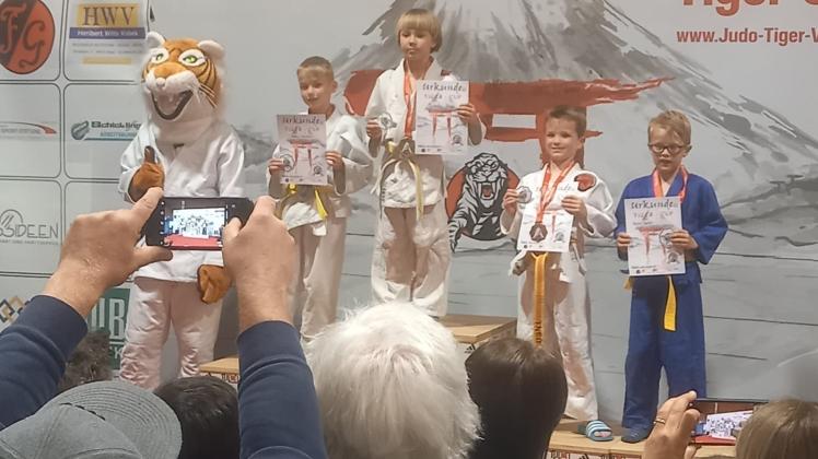 author Judoka Robins Garkalns erkämpfte beim Tiger-Cup den zweiten Platz.